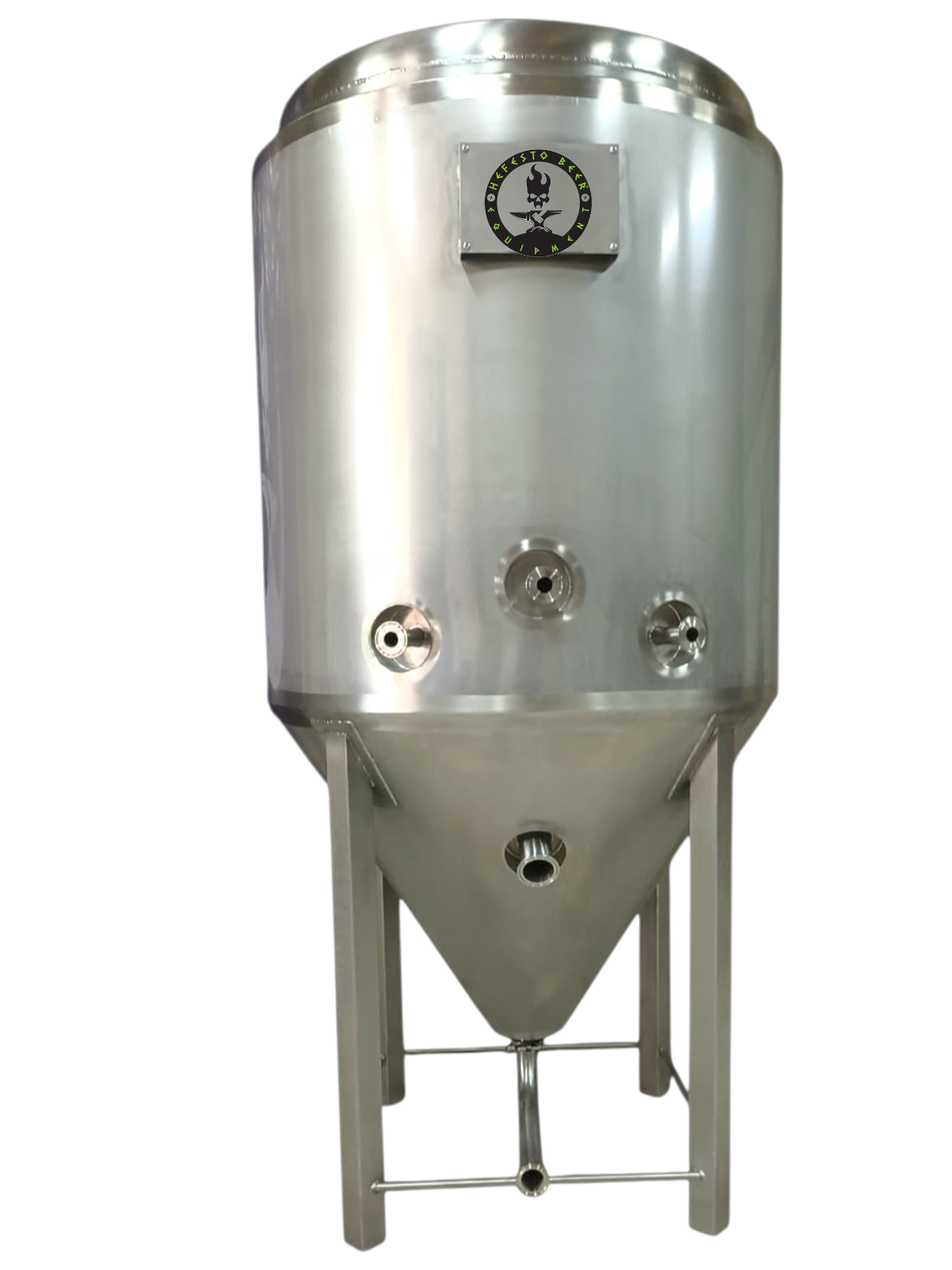 Fermentador cónico encamisado